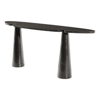 Marble Eros Console Table from Angelo Mangiarotti, 1970s For Sale