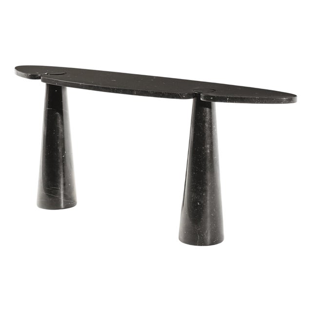 Marble Eros Console Table from Angelo Mangiarotti, 1970s For Sale