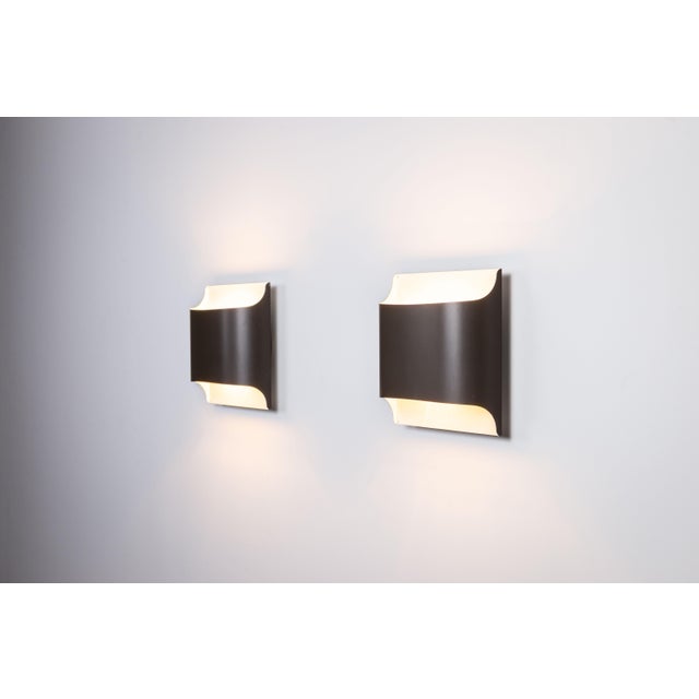 Metal Model 2030/31 Wall Lamps by Rolf Krüger & Dieter Witte for Staff Leuchten, 1960s, Set of 2 For Sale - Image 7 of 13