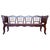 Large Catalan Bench in Walnut with Caned Seat, 1900s For Sale - Image 10 of 10