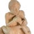 Vintage Boys Statue Figurine Signed Studio Art Beige Ceramic For Sale In San Francisco - Image 6 of 10