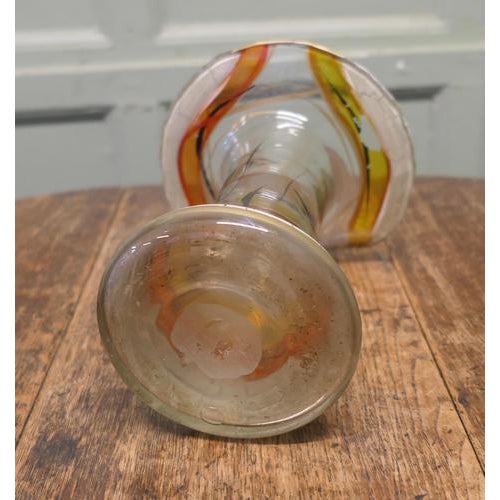 Aesthetic Movement Art Glass French Vase For Sale - Image 5 of 8