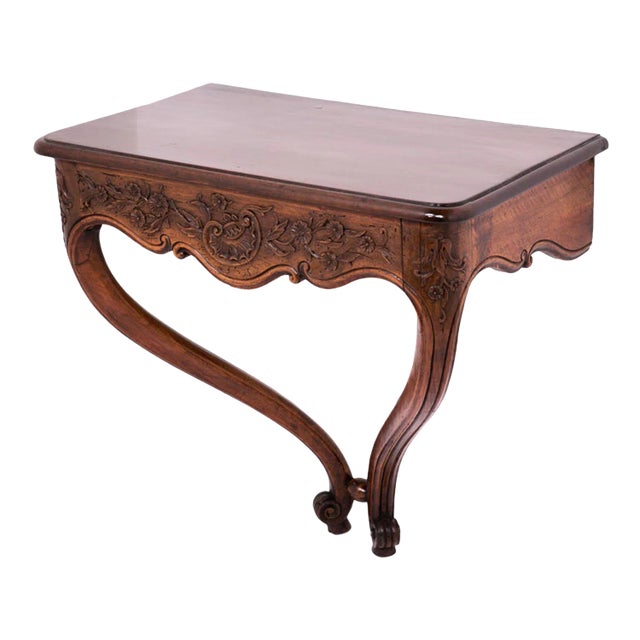 Vintage Wooden French Console For Sale
