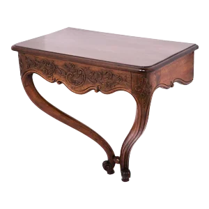Vintage Wooden French Console