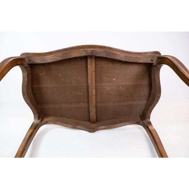 Mahogany Coffee Table with Carvings, 1880s For Sale - Image 9 of 16