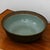 Fantastic studio heath ceramic bowl in a green , teal, and brown colorway. A really fine example. Signed beneath.