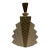 Grand Postmodern Vanguard Studios Art Deco Revival Fan Vase For Sale