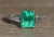 Metal The Beyla: Antique Ladies Platinum Ring set with Outstanding Colombian Emerald and Tapered Baguette Diamonds For Sale - Image 7 of 9