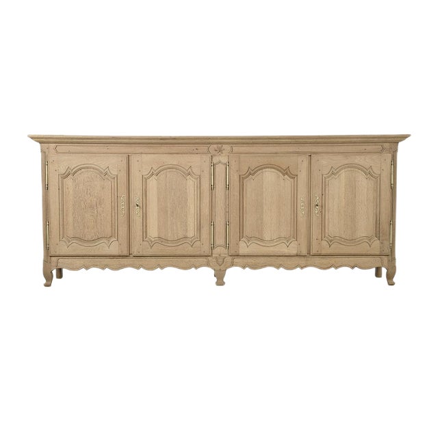 Raw Wooden Buffet For Sale