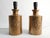Gold Glazed Ceramic Table Lamps by Bitossi for Bergboms, 1970s, Set of 2 For Sale - Image 3 of 18