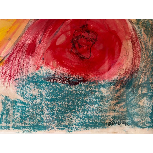 1990s Original Artwork by Unknown Latin American Artist For Sale - Image 13 of 18