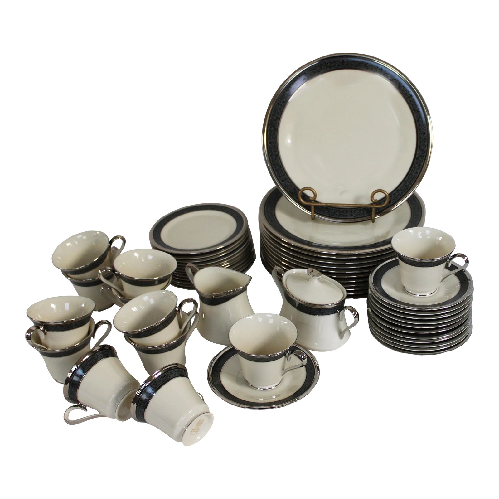 Lenox China Moonlight Mood- Service for 12 Plus Sugar