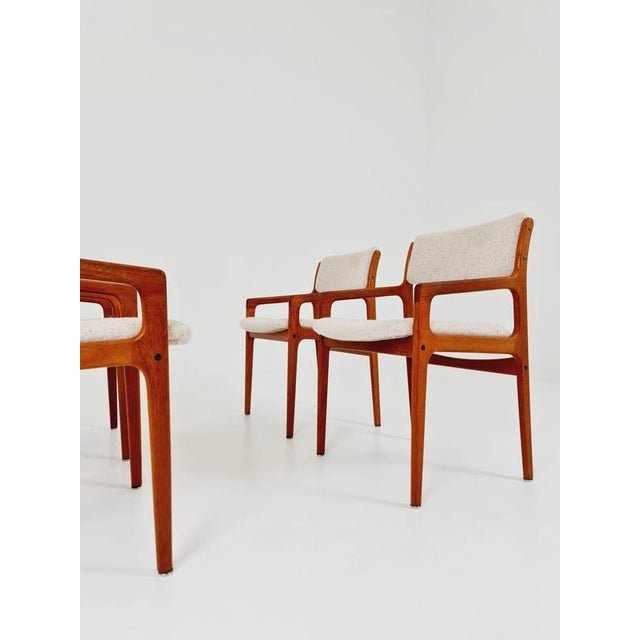 Danish Teak Dining Armchairs from VS Vamdrup Stolefabrik 1960s, Set of 4 For Sale - Image 10 of 18