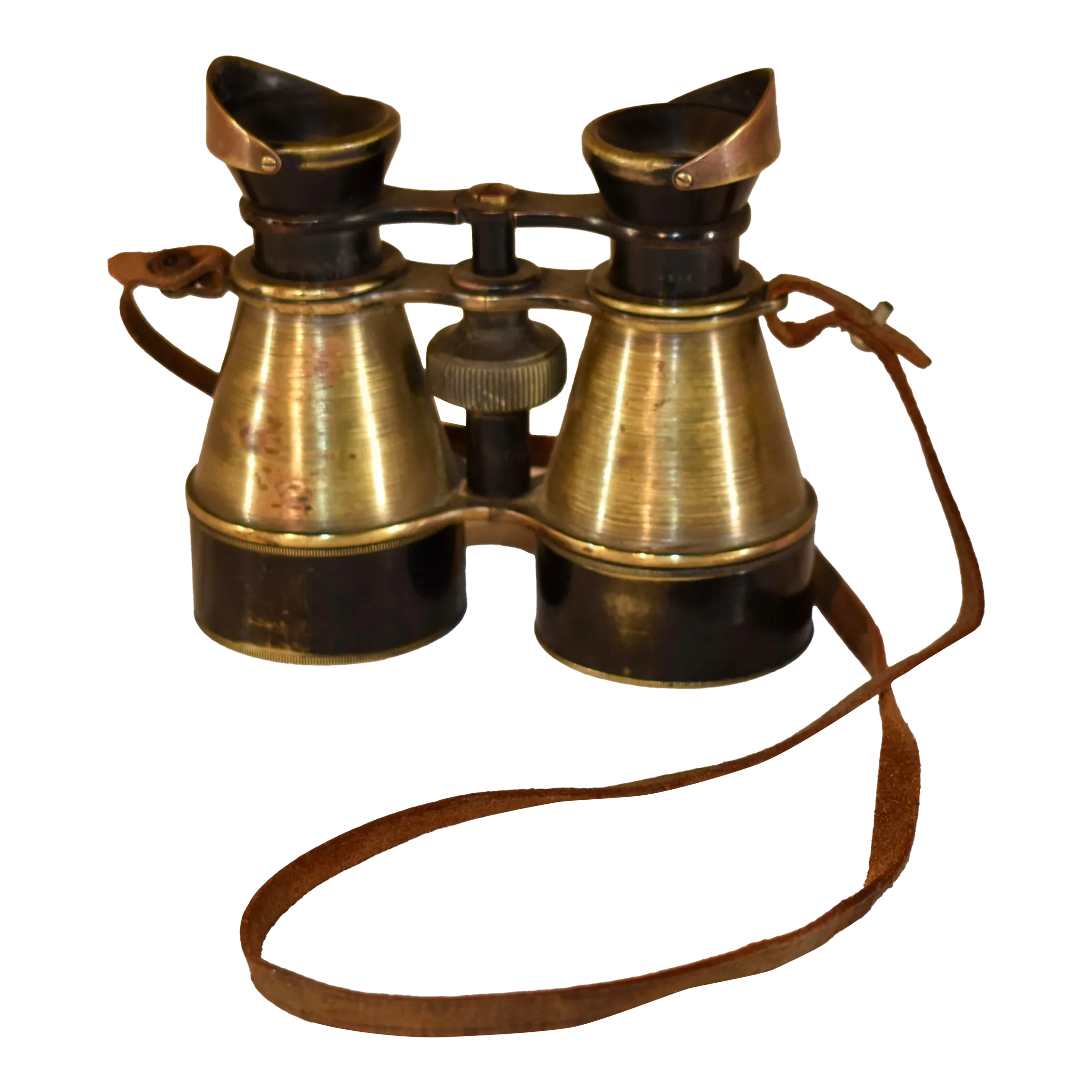 Pair of Brass Field Binoculars by Watson Sons of London