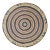 Late 19th Century Unusual Whirwhind Green Centered Pima Basket For Sale