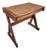 Vintage French Oak School Desk with Hinged Top, 1960s For Sale