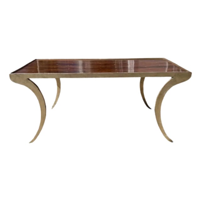 Dessin Fournir Art Deco Rateau Coffee Table For Sale
