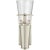 Robinson Single Sconce in Polished Nickel with Seeded Glass Designer: Thomas O'Brien Height: 11.25" Extension: 5.25"...