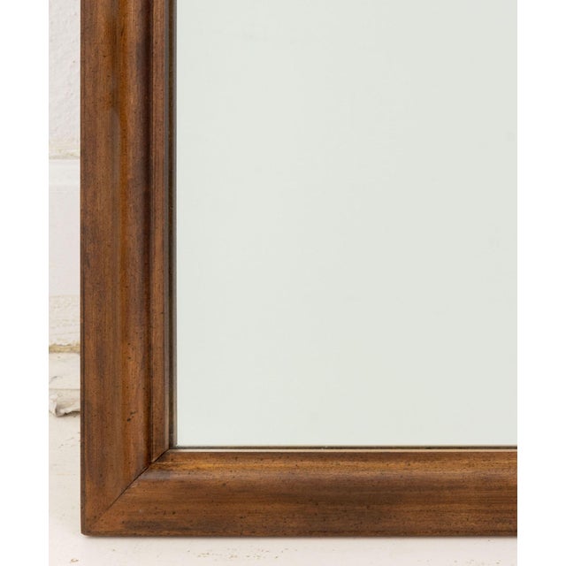 Mid-Century Modern Conant Ball Mid-Century Modern Walnut Framed Mirror For Sale - Image 3 of 7