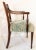Hollywood Regency Vintage Carved Wood Side Chair Hollywood Regency English Style For Sale - Image 3 of 13