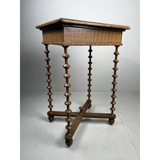 Side Table with Drawer, 1930s For Sale - Image 4 of 15