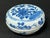 Late 19th Century Late 19th Century Chinese Art Porcelain Blue and White Round Pill Box For Sale - Image 5 of 10
