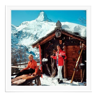 Chalet Costi 1968 by Slim Aarons Framed C-Print For Sale