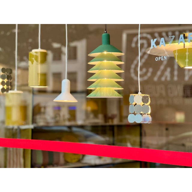 Metal Tip Top Pendant Lamp by Jørgen Gammelgaard, Denmark, 1970s For Sale - Image 7 of 9