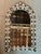 Mid-Century Modern Vintage Bone Inlay Arched Wall Mirror For Sale - Image 3 of 14