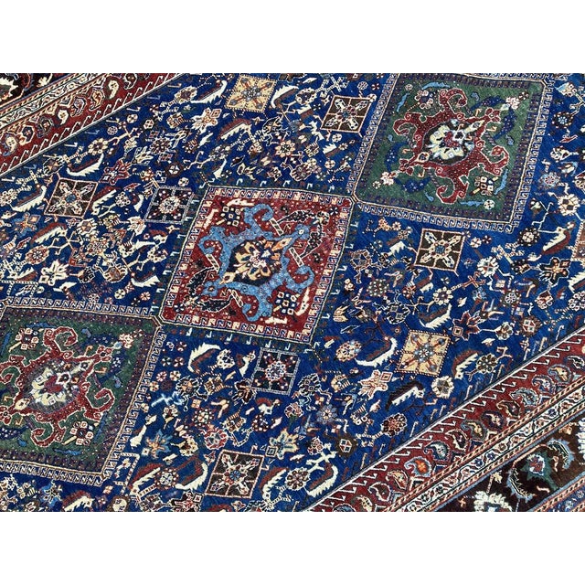 Antique Qashqai Rug, 1890s For Sale - Image 10 of 18