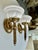 1950s French Devoluy Hand Torch Brass Wall Sconces For Sale - Image 5 of 18