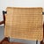 Wood Set of Teak Armchairs with Rattan Backrests & Bouclé Covers by Carl Straub / Goldfeder, Germany 1960s For Sale - Image 7 of 15