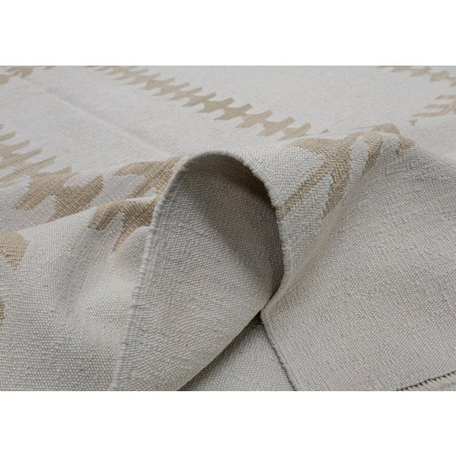 Oriental Flat Weave Turkish Kilim 9'1" x 12'1" For Sale - Image 4 of 8