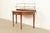 English Baker Furniture Federal Banded Mahogany Demilune Console Table or Entry Table For Sale - Image 3 of 13