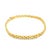 14k Yellow Gold Men's Solid Link Chain Bracelet For Sale - Image 9 of 9