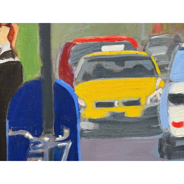 Bucktown Afternoon Figurative Oil Painting For Sale - Image 4 of 9