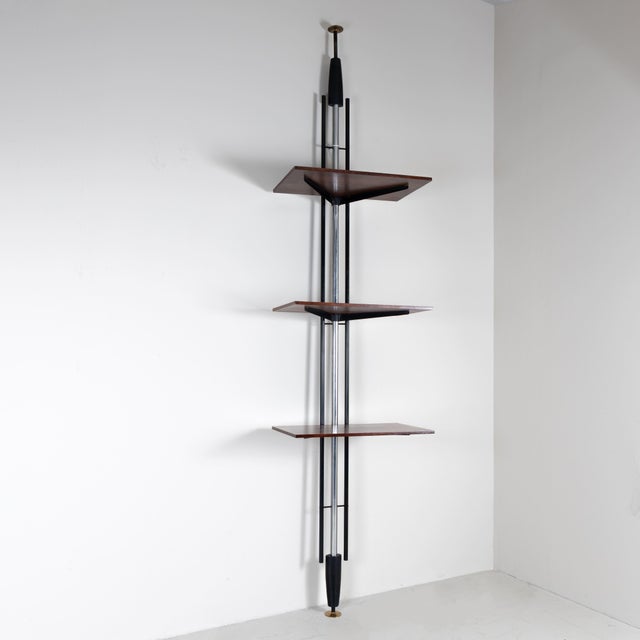 Black Sky-Earth Library by Carlo Hauner and Martin Hesler, 1960 For Sale - Image 8 of 8