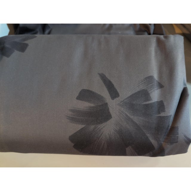 Early 21st Century Yves Saint Laurent Pom.Pom Duvet Shams Calvin Klein Fitted Sheet Dust Ruffle Set Discontinued For Sale - Image 5 of 15