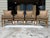 Set of 4 Asian Chinoiserie Faux Bamboo Armchairs With Sculptural Metal Fish Motifs For Sale In Naples, FL - Image 6 of 17