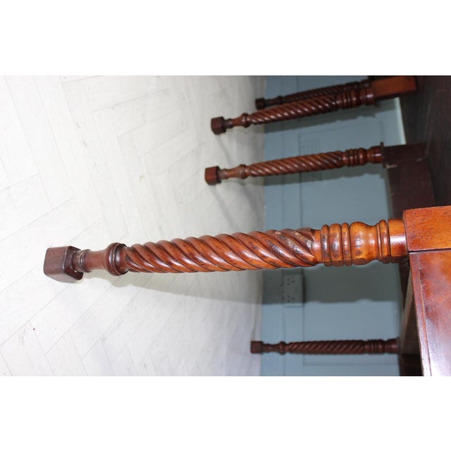 Antique Cuban Mahogany Dining Table For Sale - Image 6 of 18