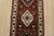 2000 - 2009 Fine Kashmar Runner 1’10” X 10’1” Red Wool Traditional Hand-Knotted Rug For Sale - Image 5 of 15
