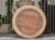 Large 19th Century English Giltwood Convex Mirror With Ebonized Inner Trim For Sale - Image 9 of 10