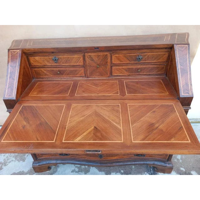 Antique Secretaire with Flap For Sale - Image 6 of 8