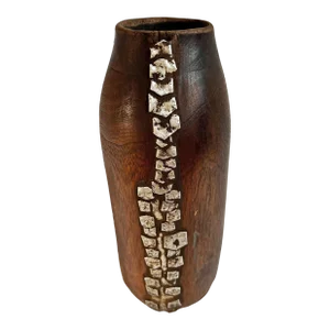 Wood Vintage Tutsi Pot