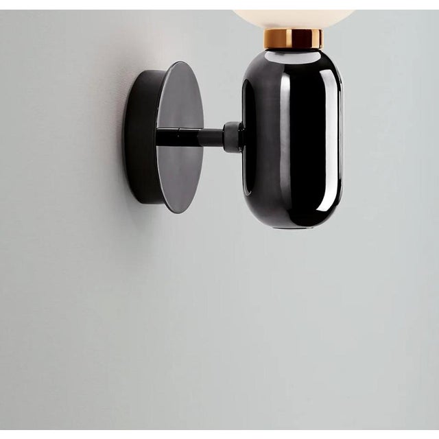 Glass Mid-Century Modern Aballs Wall Lamp in Ceramic & Glass from Jaime Hayon For Sale - Image 7 of 10