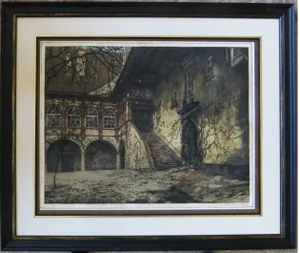 Luigi Kasimir, Schallaburg Castle, circa 1930