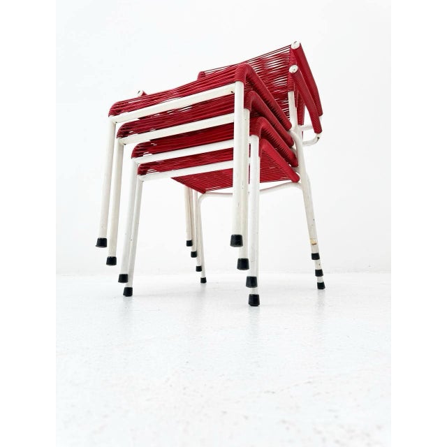 Sissach Spaghetti Chairs from Bigla, 1960s, Set of 4 For Sale - Image 11 of 14