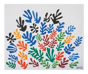 Henri Matisse "The Sheaf", First German Edition Poster