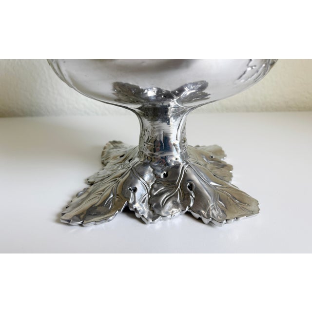 Arthur Court Grapes & Leaves Champagne Bucket, Bottle Chiller, 2002 For Sale - Image 10 of 12