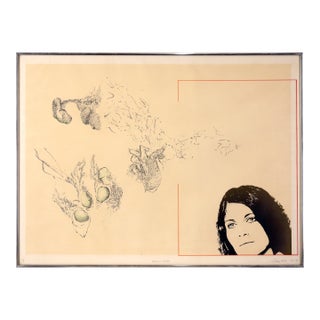 Stephen Tracy White by "Henry S. Miller" Lithograph in Ink on Paper, #3 of 8 For Sale